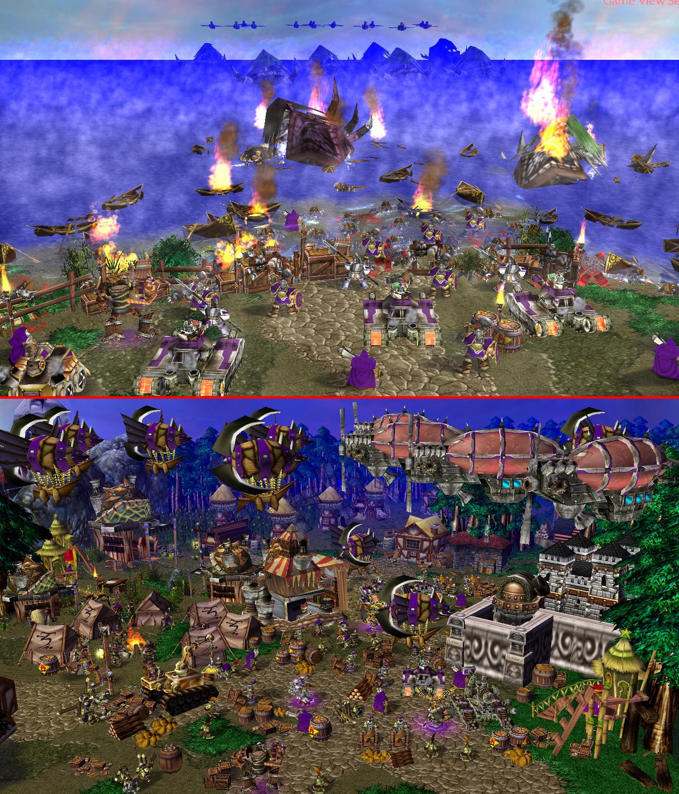 PIC 1:

Just as we thought! The moles are retreating! They had nothing more to throw at us with them! We are victoriuos!

PIC 2:

Whether the mo