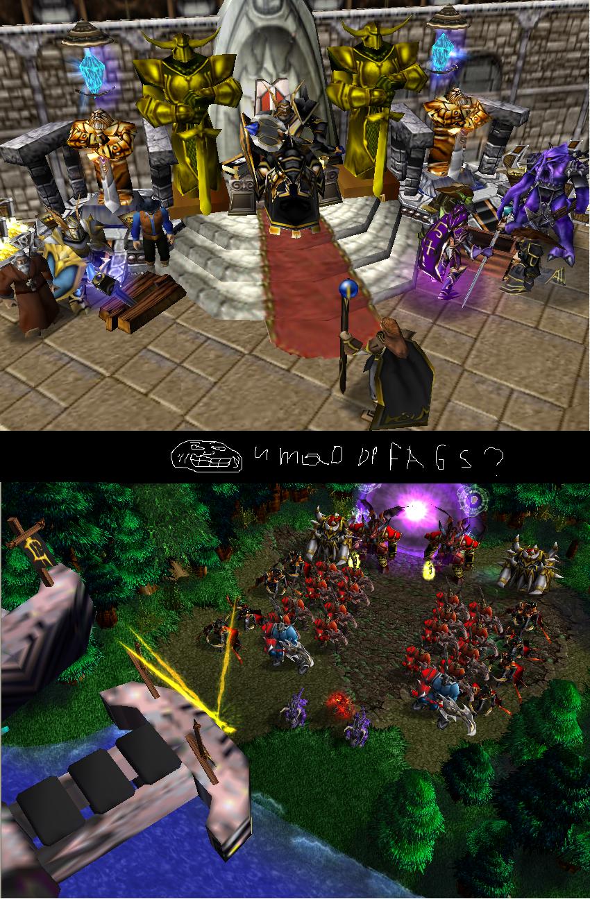 (pic1)Meanwhile in DP universe 1, six months after the story ended...
Trolman: I finaly did it, after all this time azeroth is mine no more undead, h