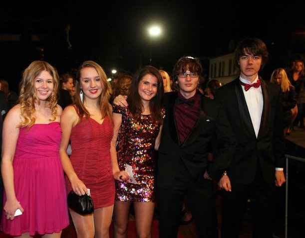 Picture of my school dance! I'm the red shirt guy!