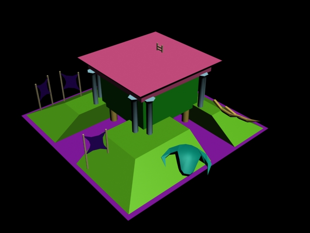 pit mesh for Chilla killa's AOE map