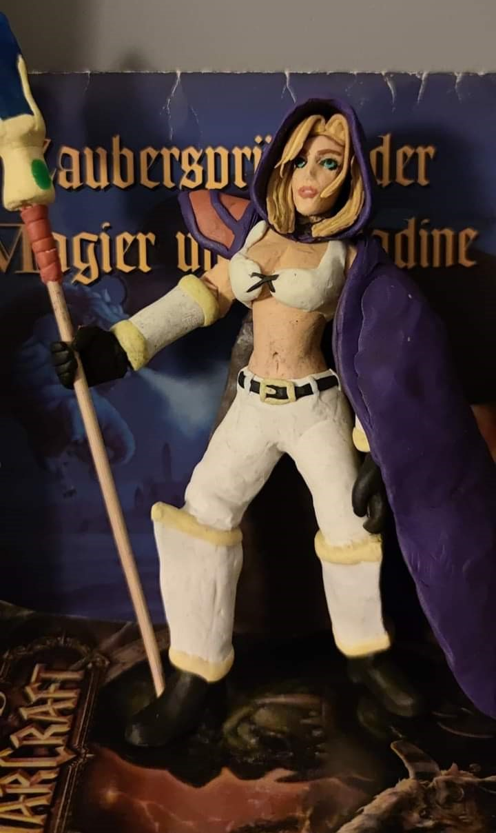 Plasticine Jaina on the Warcraft Shelf vol.2 HD xD