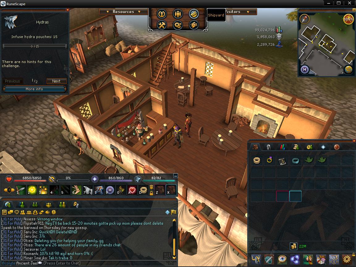 Player-Owned Ports Bar