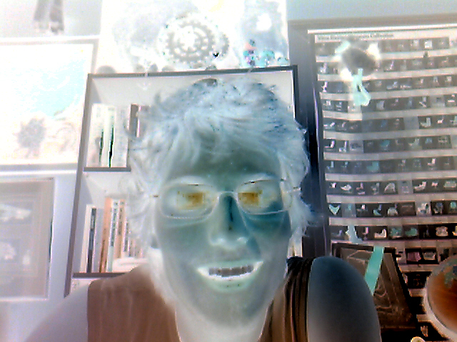 Playing around 1 - Damn negative colors make one look negative :D
