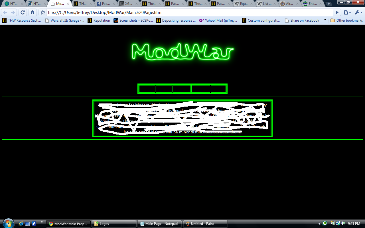 Playing with html lol :D:D:D:D:D
Don't mind the text and that ModWar thingy, none of your business.
