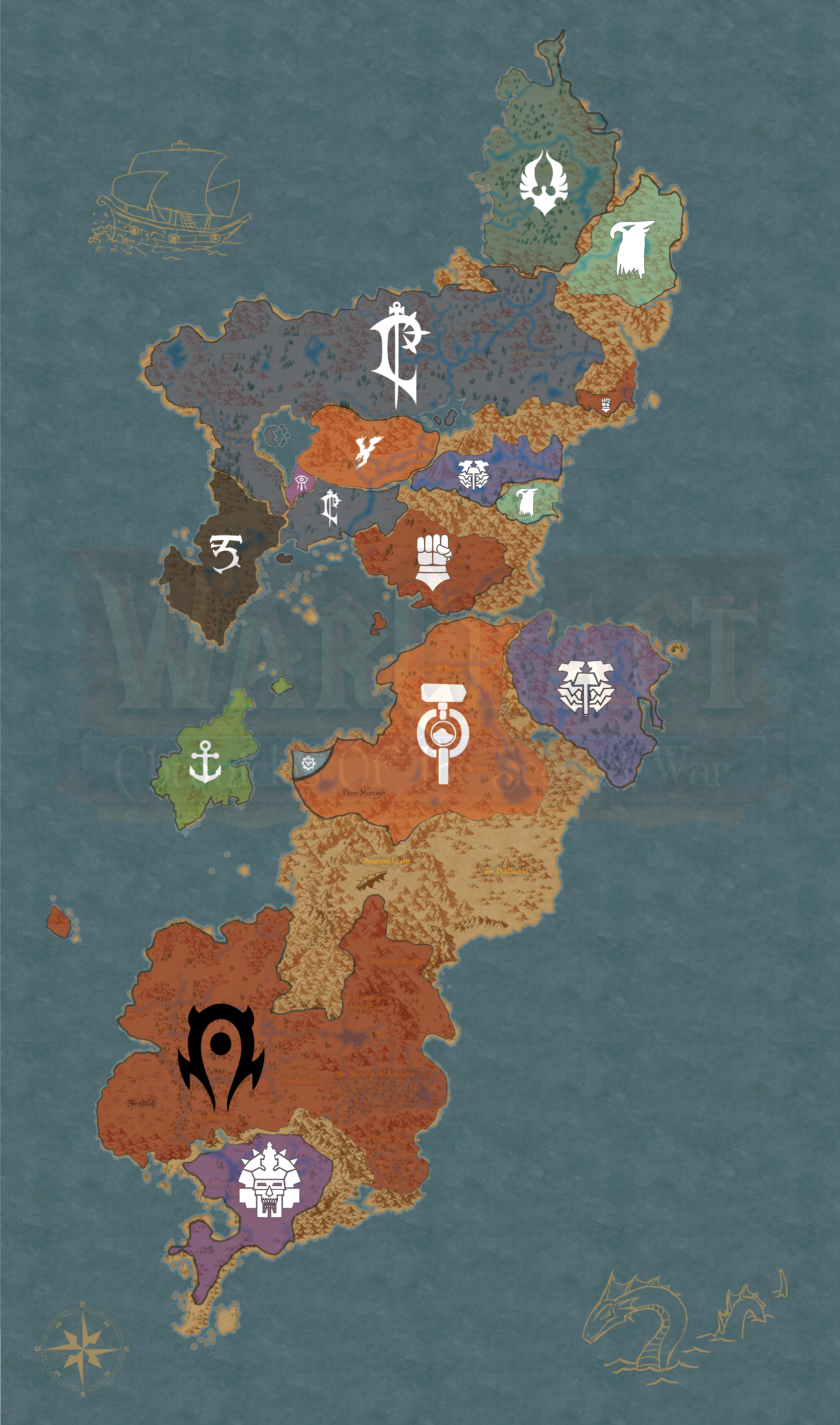 Wow Eastern Kingdoms Map Political Map Of Eastern Kingdoms On The Onset Of 2Nd War | Hive