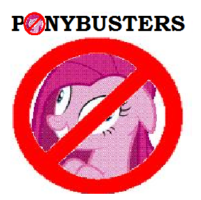 Ponybusters. T.R.A.P.'s special squad indeed.
(CREDITS to Sky_Green for the "Anti-Pony sign")