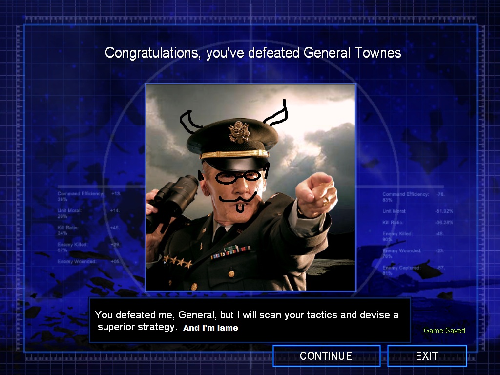 Pranking General Townes