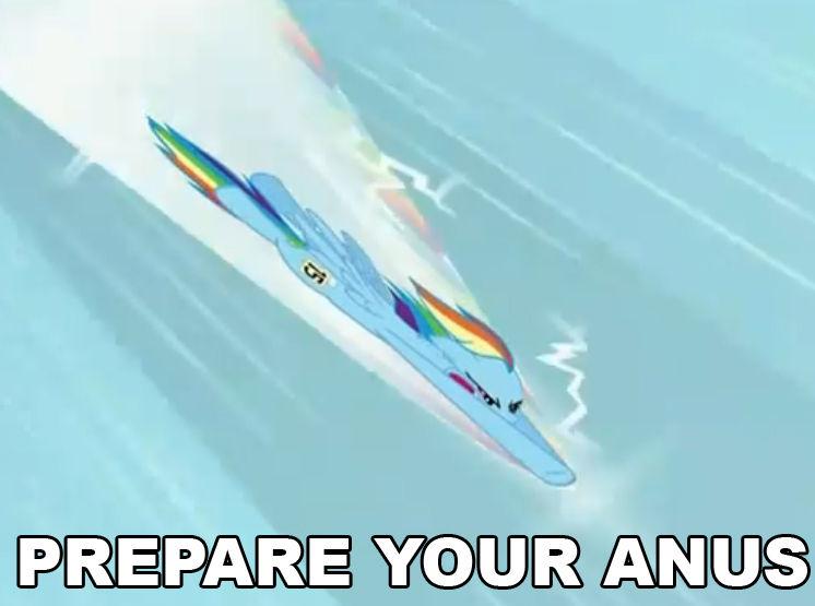 prepare your anus