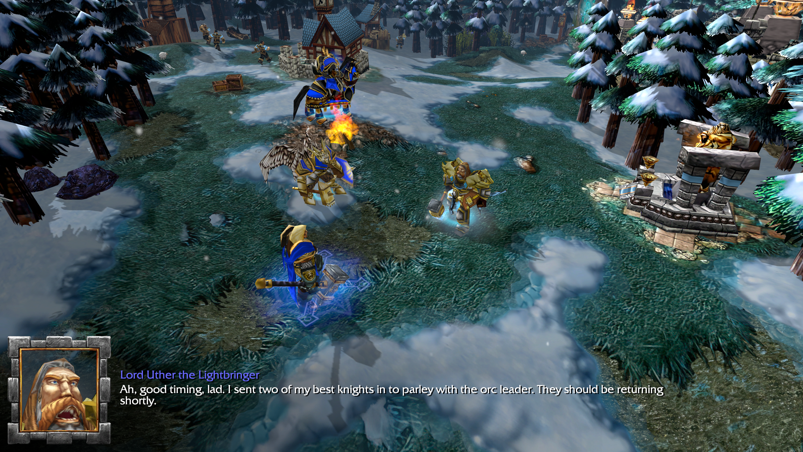 Prince Arthas Menethil's 7th Legion Arrives