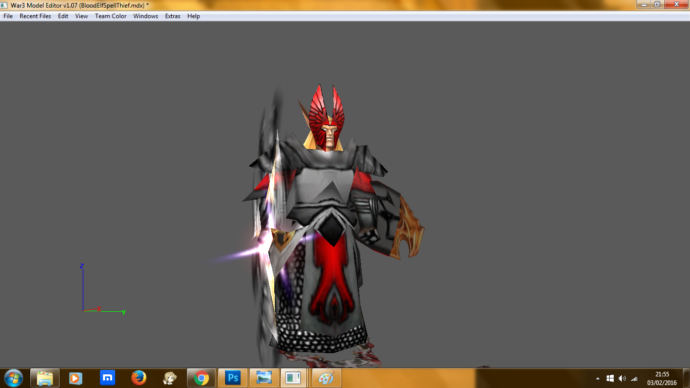 progress!!!! just need to edit his sword