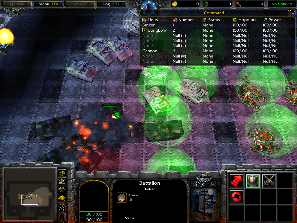 Project XT-74 Revival Test battle
(Enemies where added in the WE thus have no sheilds)