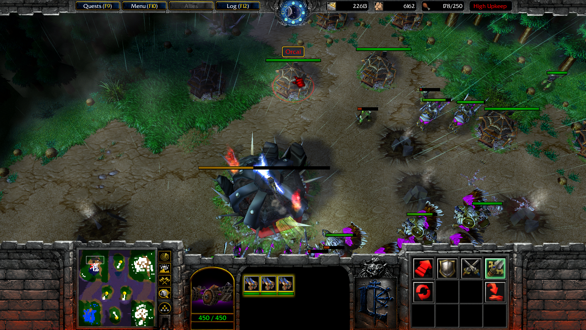 Proper version of Battle for elven forest 10