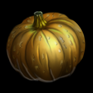 Pumkin
No faces on this one, because it was created after Halloween