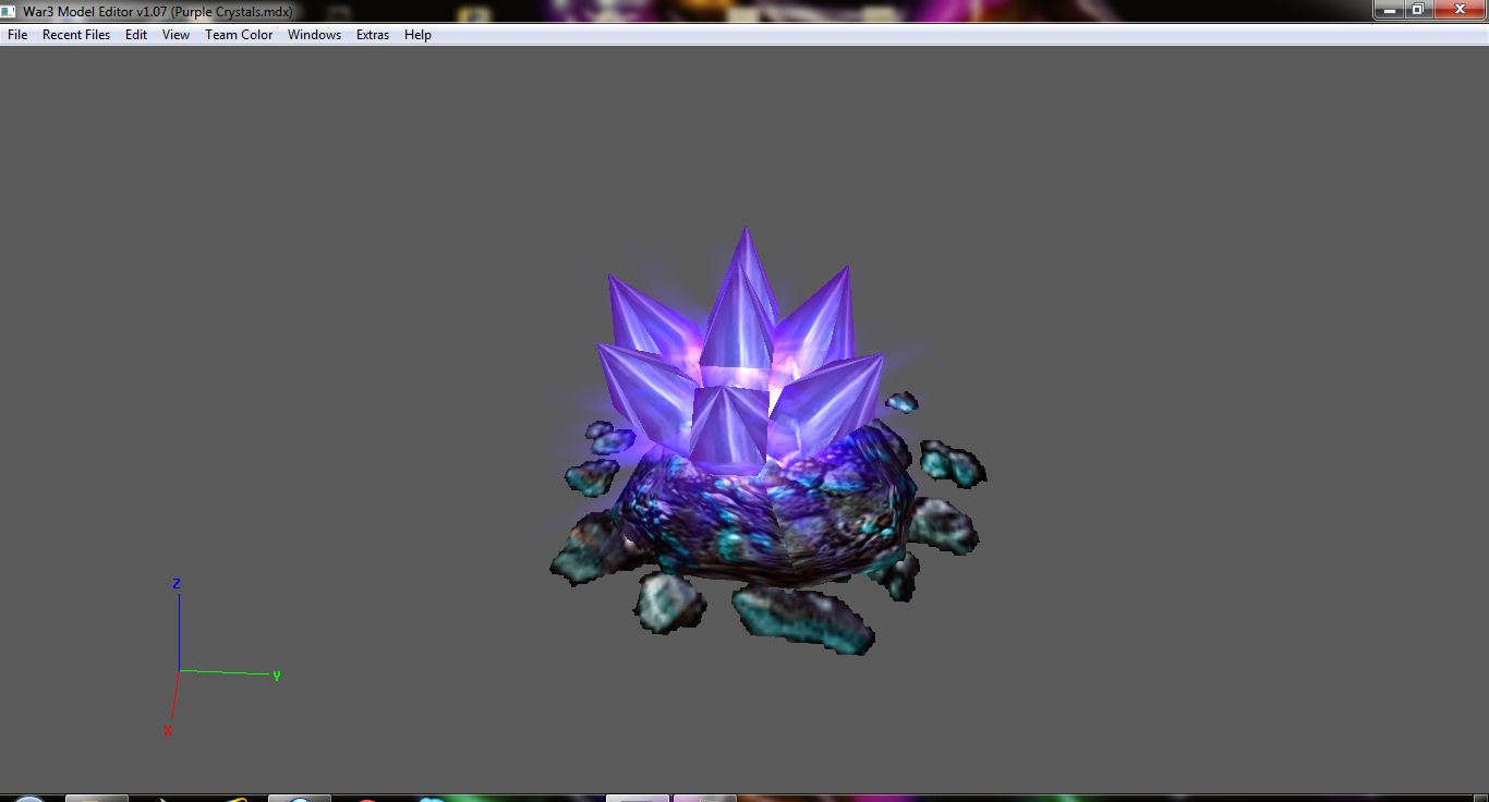 Purple Crystals (request from GrandKaiser)