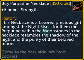Purpurine Necklace