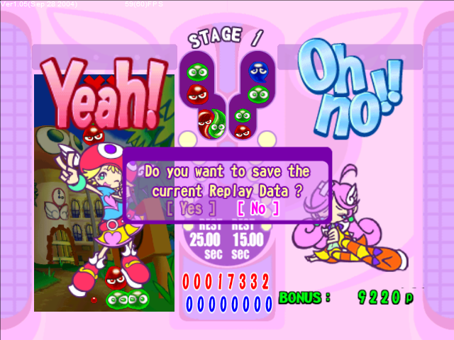 Puyo Pop Fever - Defeating the Raffine