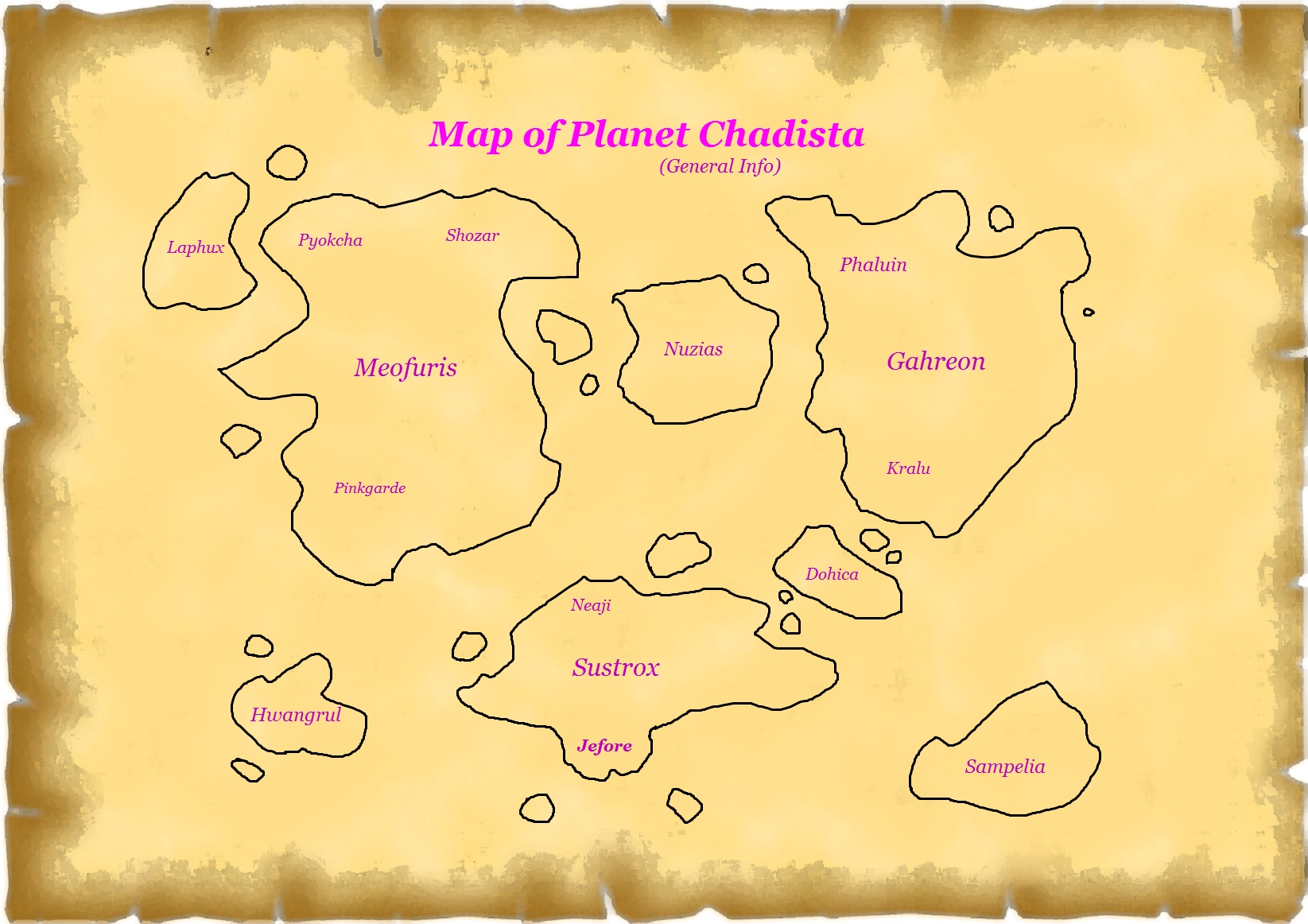 RACC -- Chadista Map (General Info)