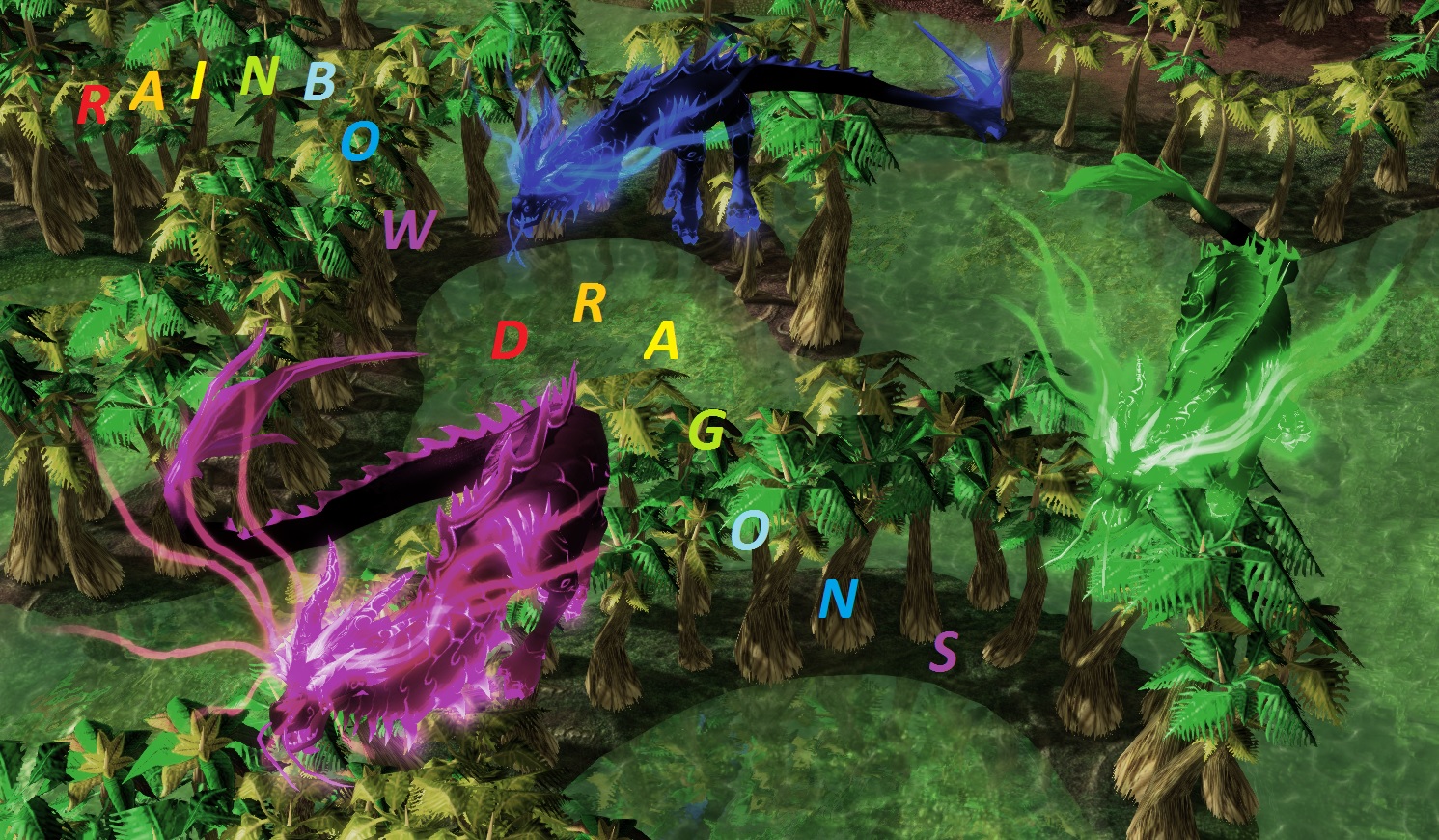 Rainbow Dragons