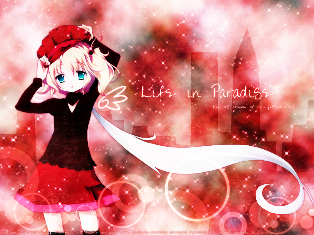 random anime girl :))