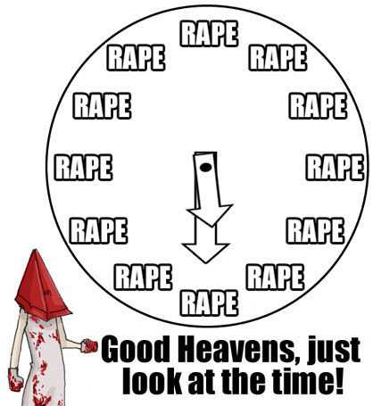 Rape o' clock