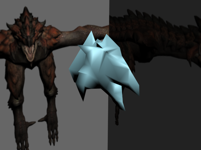 Rathalos Model wips 2