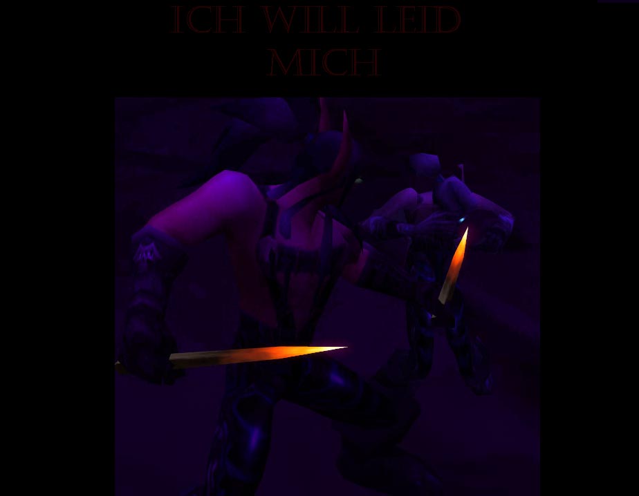 Raven has come out with a new song named "Ich Will Lied Mich" meaning "I want you to hurt me" coming out with a music video to go with showing Evilliz