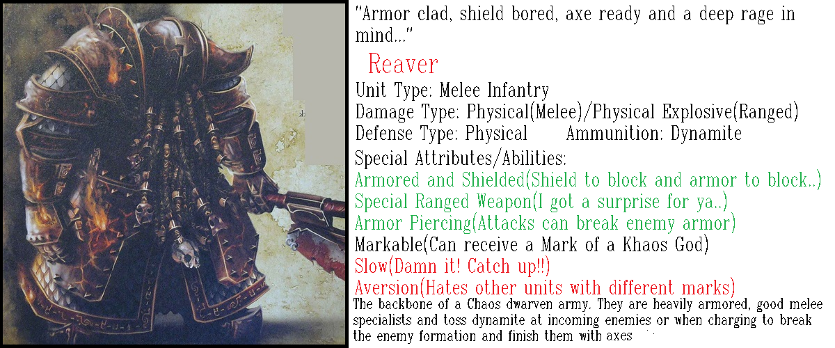 Reaver Info