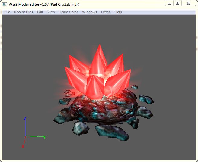 Red Crystals (request from GrandKaiser)