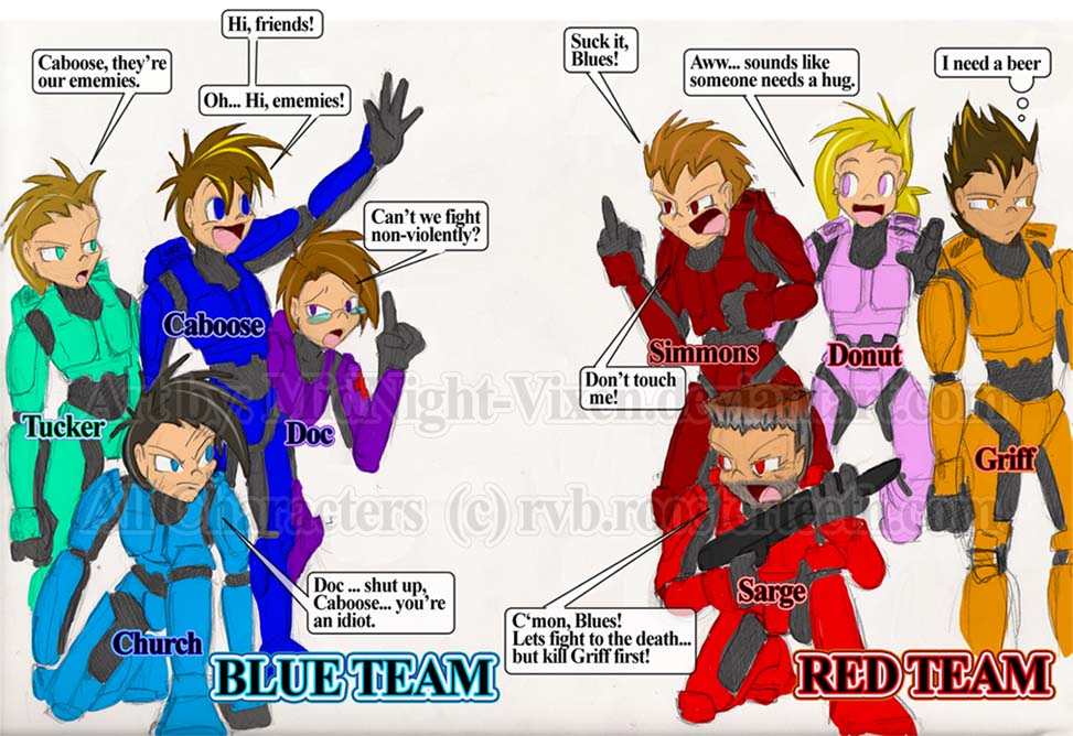 Red VS Blue