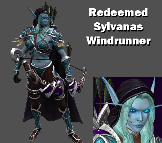 Redeemed Sylvanas Windrunner (Shadowlands Reference)