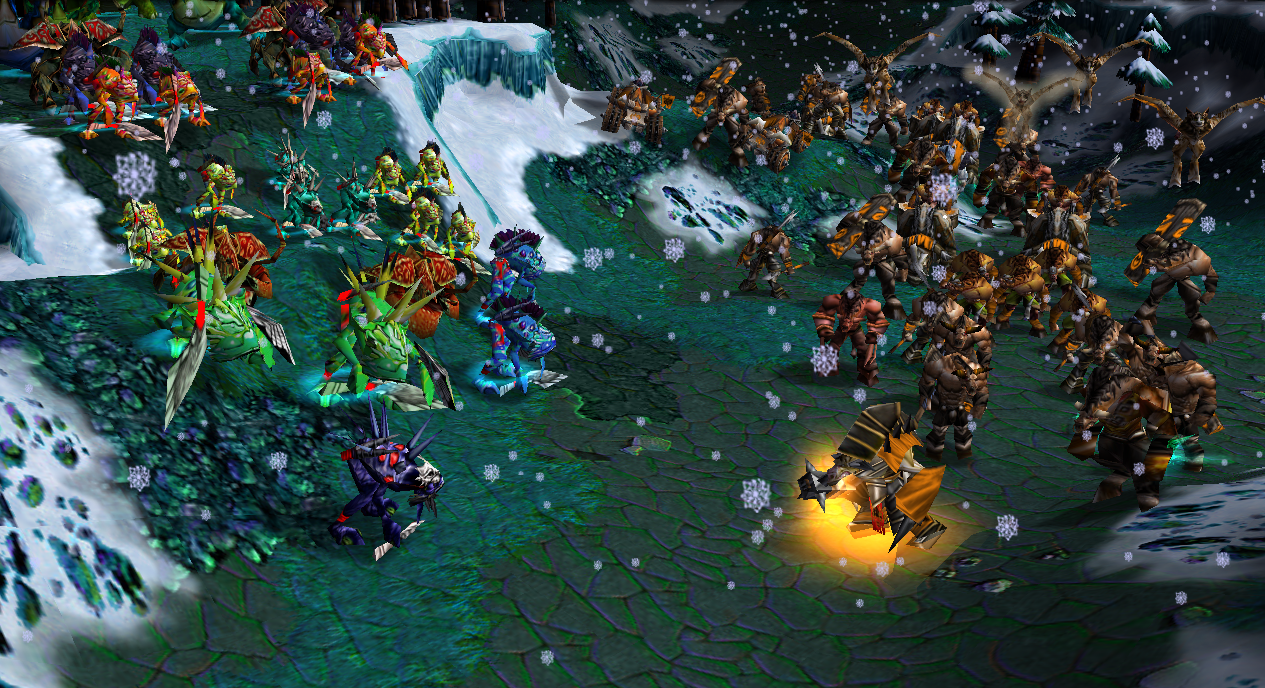 Reinforcements on the way! 

After receiving information Sea Legion mobilized its forces under command of Murk Nagaslayer. On their way they encount