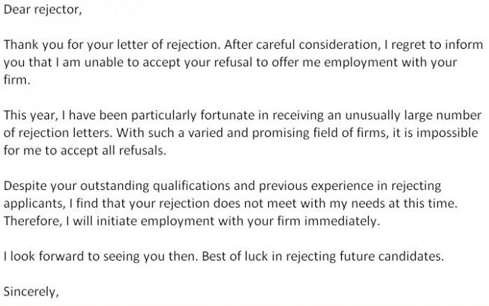 Rejection - Perfection