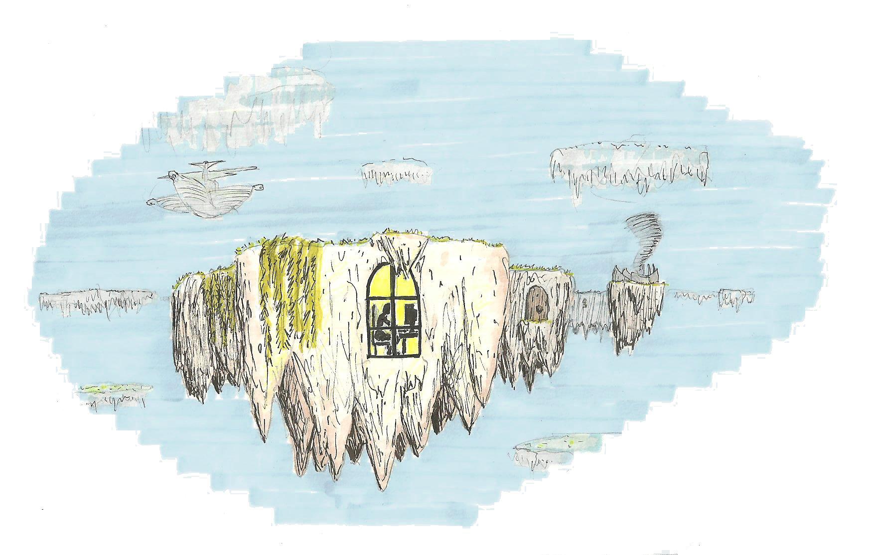 RisingStorm developer's logo sketch :P