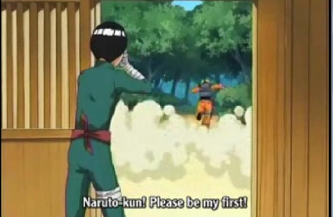 Rock Lee's first