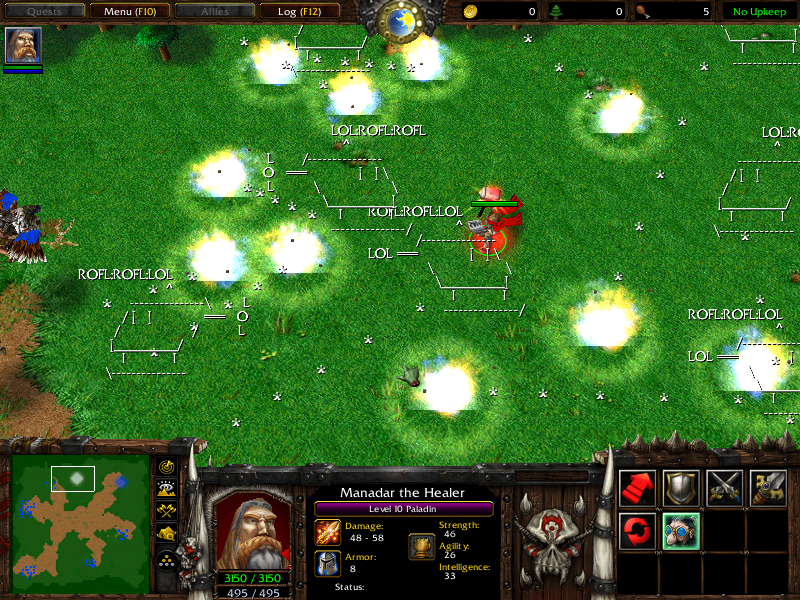 ROFLGEDDON
 - Whilst playing around with Summon Roflcopter.