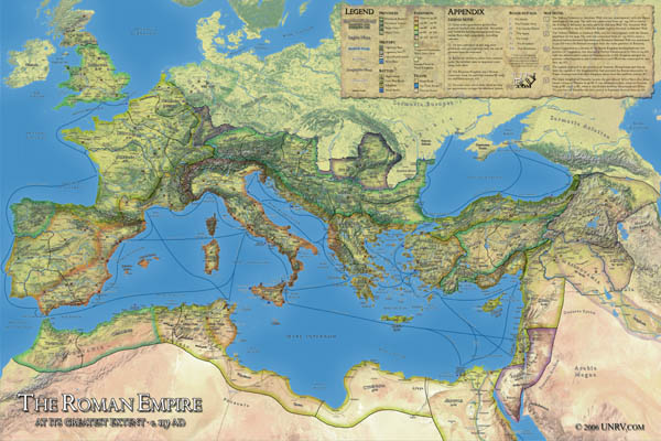 Roman Empire Map