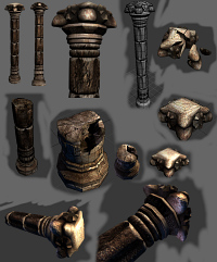Ruined Pillar Tall Mip