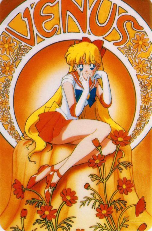 Sailor Venus from anime Sailor Moon :))