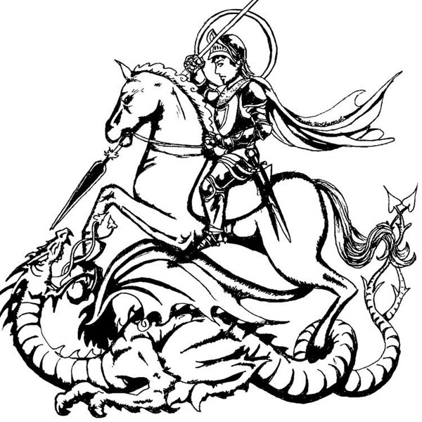 Saint George and the Dragon