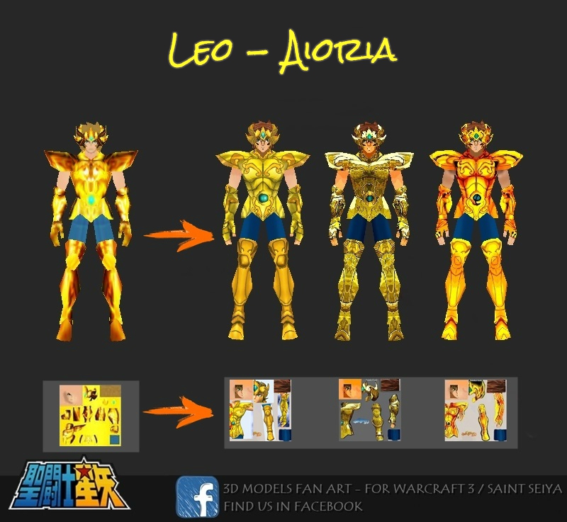 SAINTSEIYA3DMODELS-leo