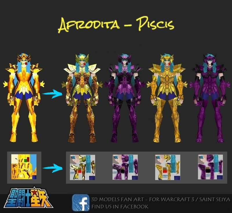 SAINTSEIYA3DMODELSafrodita