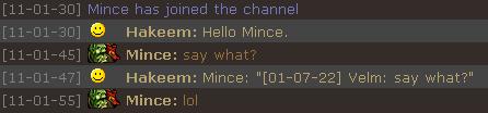 Say what?