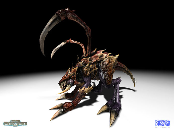 SC Ghost Zergling