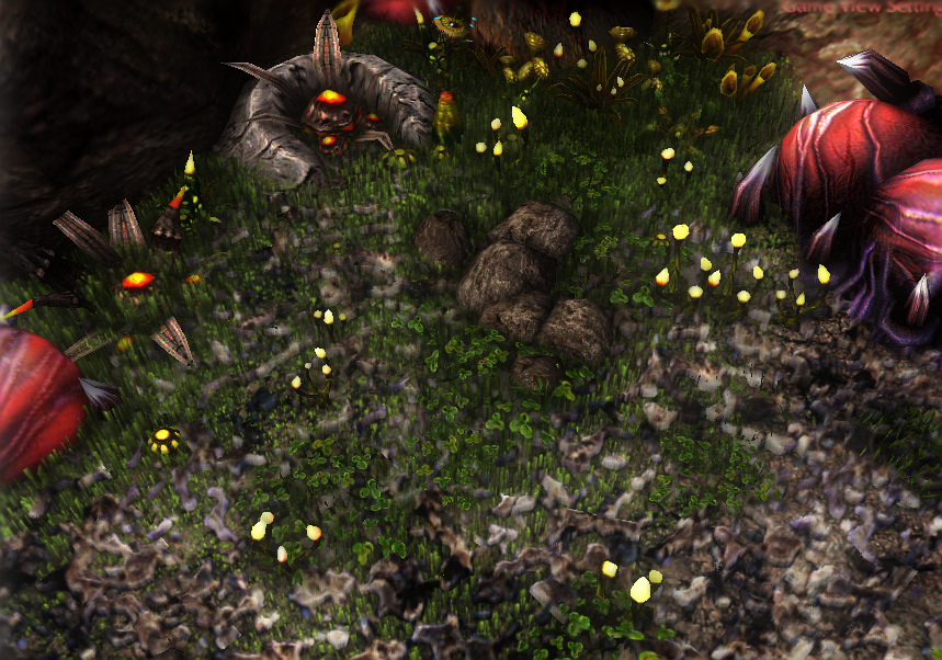SC2 Pack PX Grass & Rocks 10