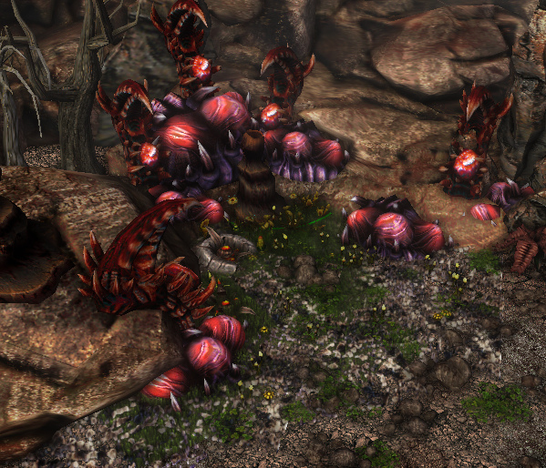 SC2 Pack PX Grass & Rocks 13