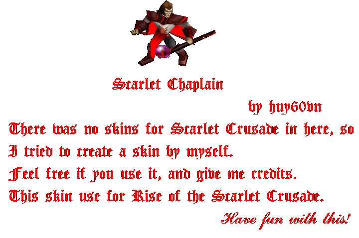 Scarlet Chaplain