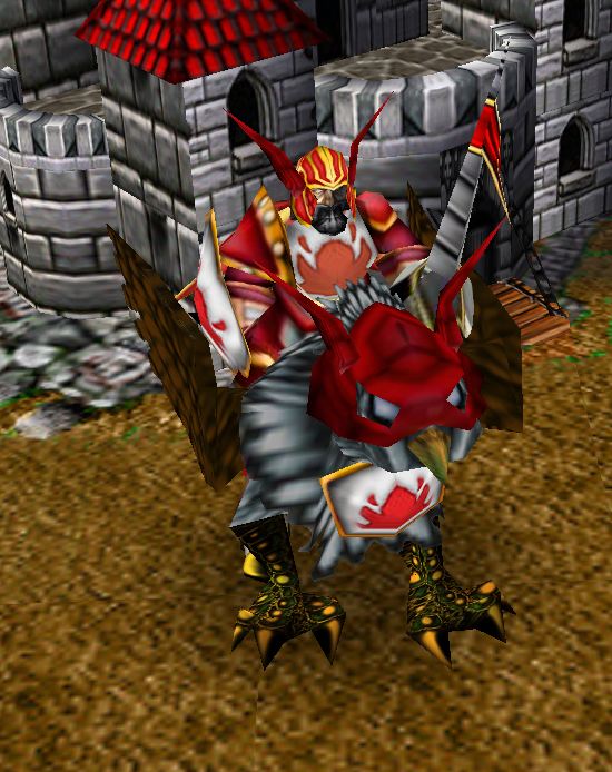 Scarlet Gryphon Knight:
- Hayate's Gryphon Rider
- Blood Raven's Scarlet Crusader
- texture edit