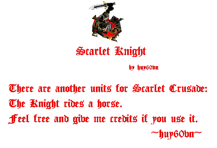 Scarlet Knight