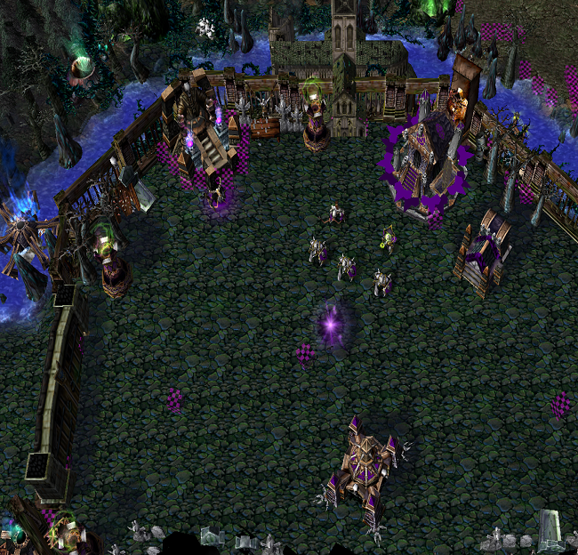 Scarsville, player purple's base.