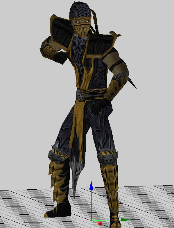 Scorpion requested by my mate Andrew, animations are based on the Skills of his Project.
Used for him a Base Mesh I made out of NeilCatorce models wi